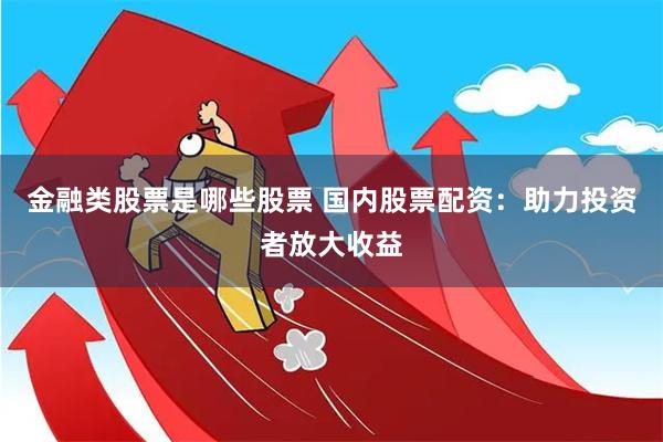 金融类股票是哪些股票 国内股票配资：助力投资者放大收益